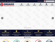 Tablet Screenshot of emsako.com